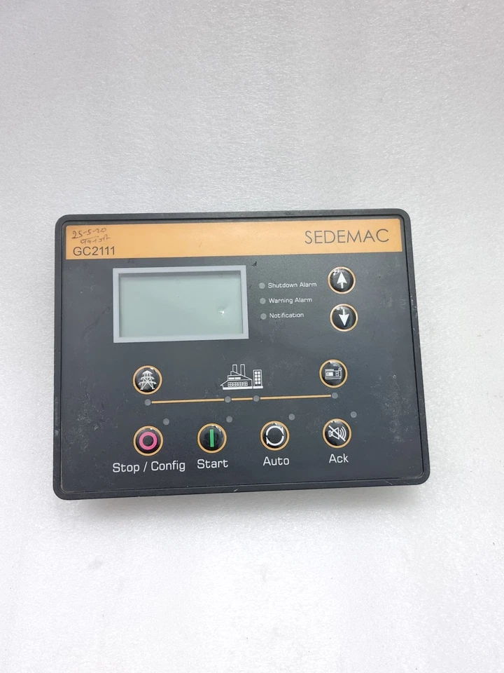 USED WORKING SEDEMAC GC2111 GENERATOR CONTROLLER GC2111 FREE FAST SHIP